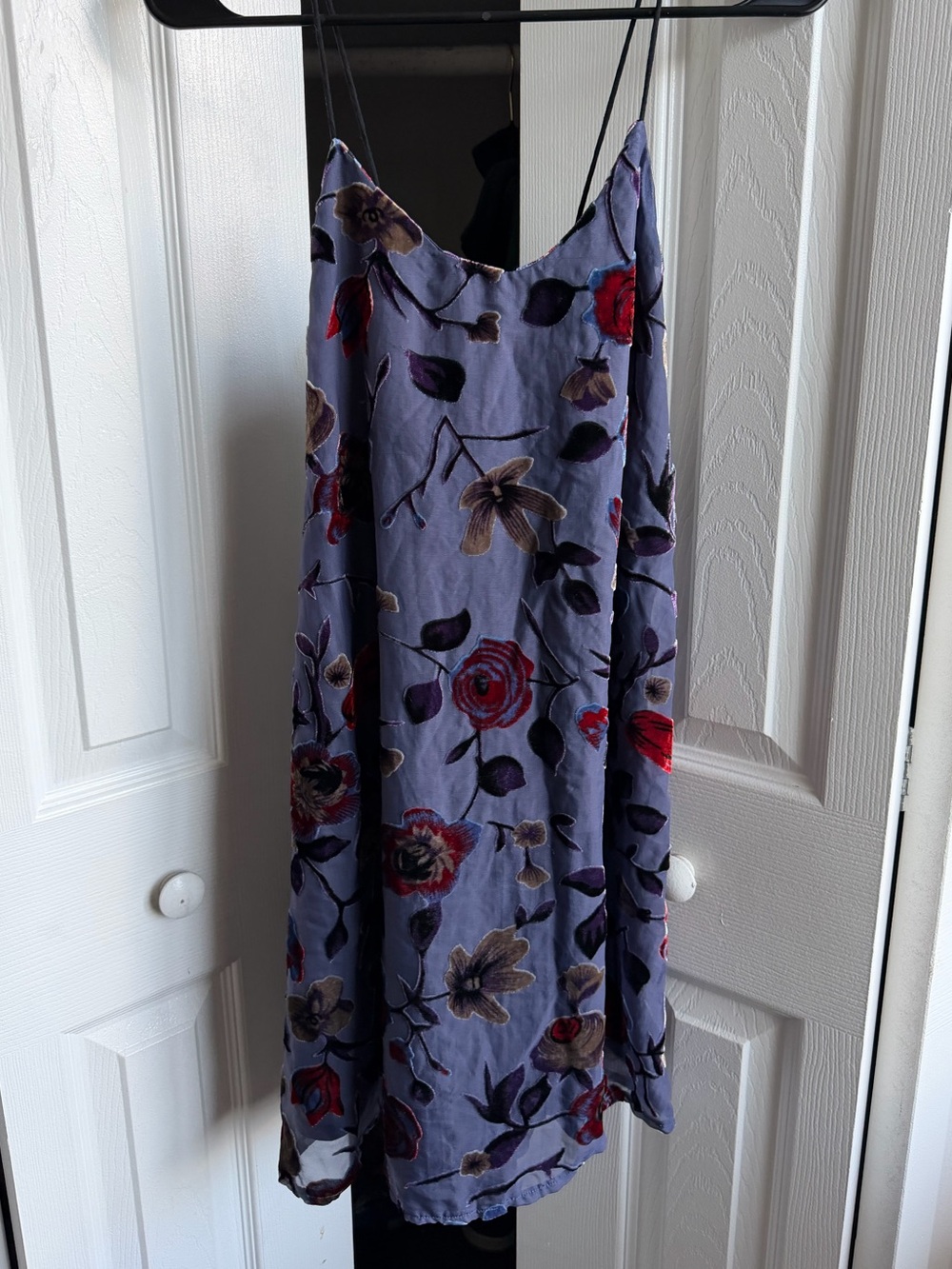 Lavender Floral Slip Dress